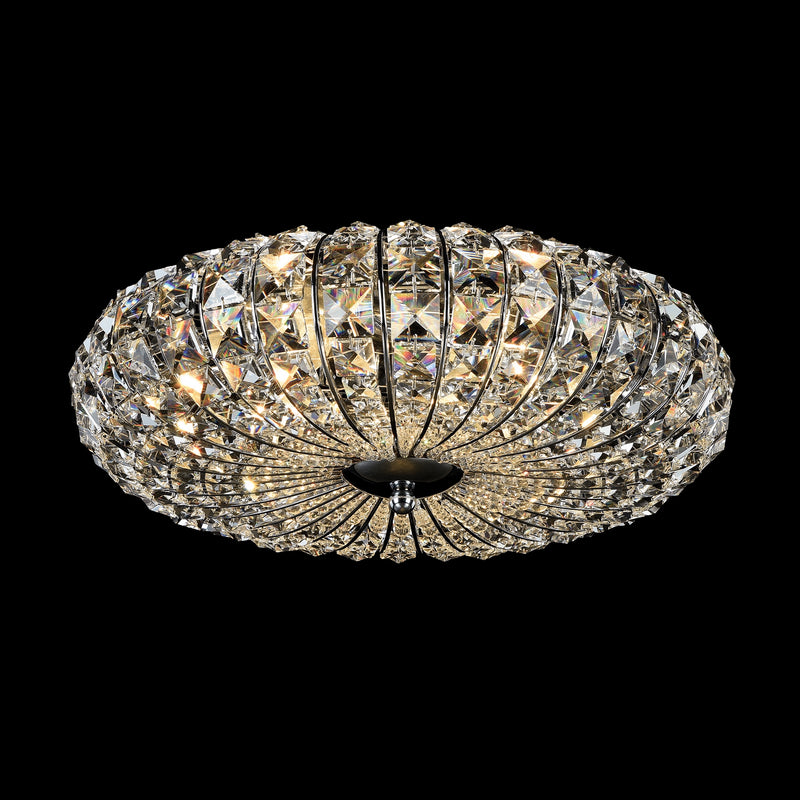 Lampadario Modern in Metallo Broche Nickel-2
