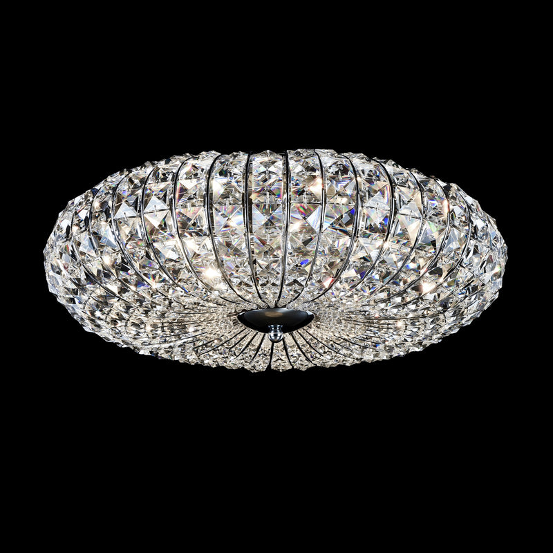 Lampadario Modern in Metallo Broche Nickel-4