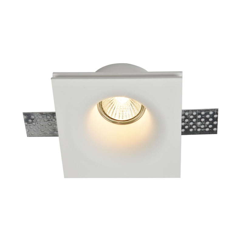 Faretto da incasso Downlight in Gesso Gyps Modern Bianco-1