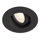 Faretto da incasso Downlight in Alluminio Atom Nero-1