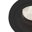 Faretto da incasso Downlight in Alluminio Atom Nero-3