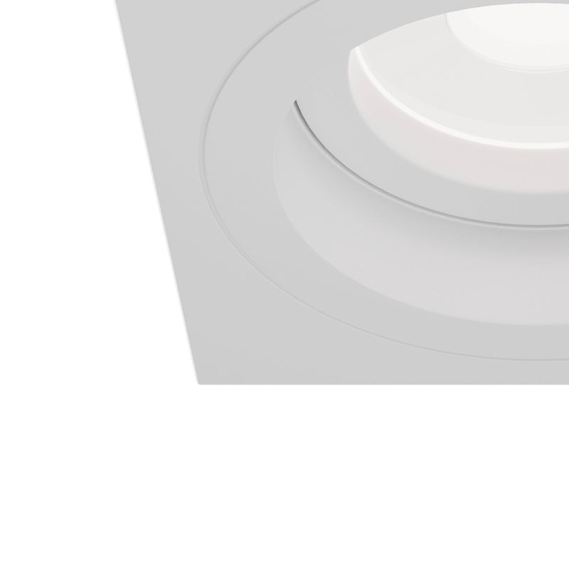 Faretto da incasso Downlight in Alluminio Atom Bianco-3