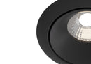 Faretto da incasso Downlight in Alluminio Yin Nero-2