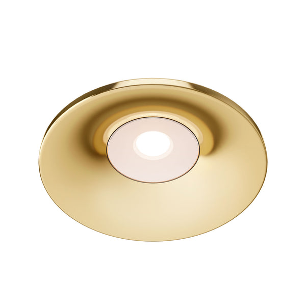 acquista Einbaustrahler Downlight in Gold Barret Aluminium