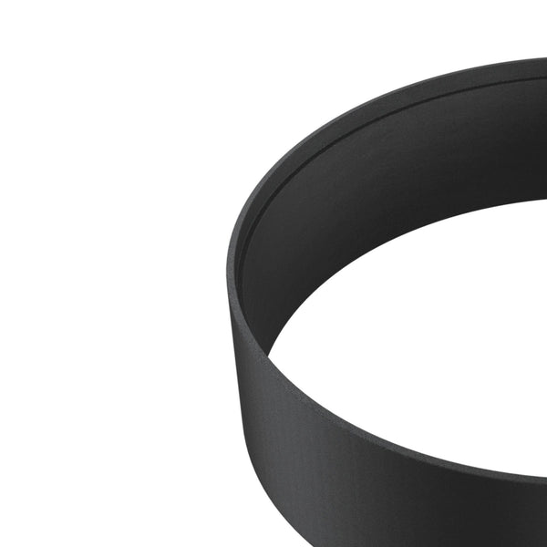 Einbaustrahler Downlight-Zubehör aus schwarzem Barret-Aluminium sconto