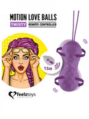 FeelzToys - Motion love balls Twisty Viola-2