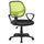 Operativer Bürostuhl aus Tosini Atlanta-Stoff und Mesh in Grün/Schwarz