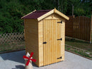 Casetta Box da Giardino 1,2x1,2 m con Pavimento in Legno Picea Massello 16mm Eden-3