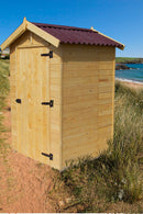 Casetta Box da Giardino 1,2x1,2 m con Pavimento in Legno Picea Massello 16mm Eden-6