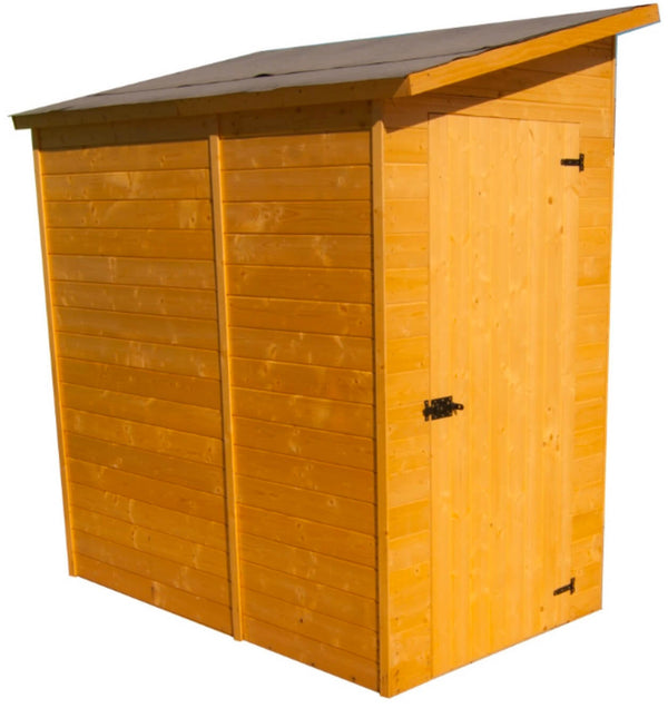 acquista Casetta Box da Giardino 1,2x2 m Senza Pavimento in Legno Picea Massello 16mm Eden