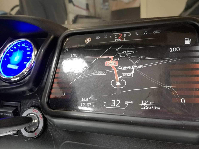 Macchina Elettrica per Bambini 2 posti 12V Ford Ranger Raptor Rossa-9