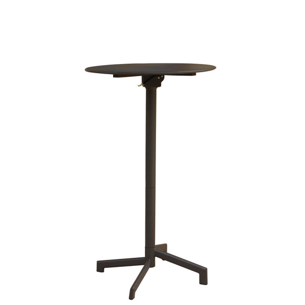 Vega Ø60x102 h cm hoher Tisch aus taubengrauem Stahl prezzo