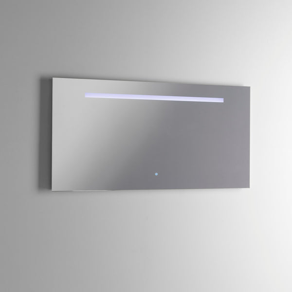 sconto Spiegel mit LED-Lampe in 100x2,5x50cm TFT Axel Mirror