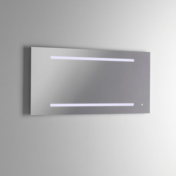 Spiegel mit LED-Lampe in 100x2,5x50cm TFT Opera Mirror acquista