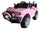 Elektroauto für Kinder 2 Sitze 12V Jepsen Offroad 4x4 Rosa