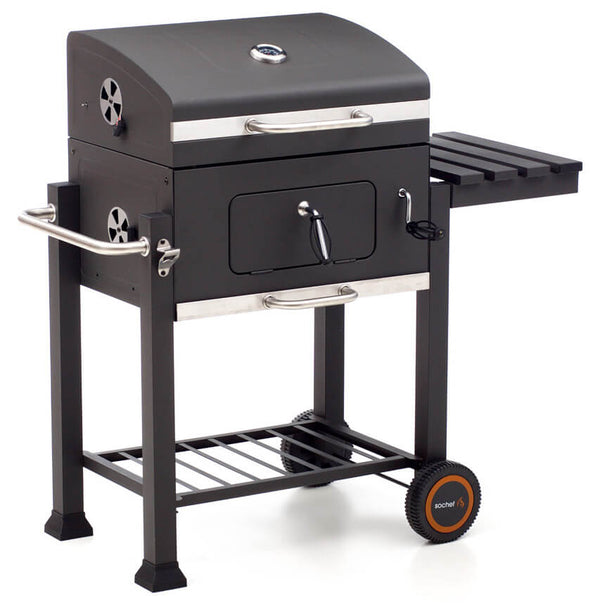 Holzkohlegrill Holzkohle 114x67x107cm in Sochef Gringo Steel acquista