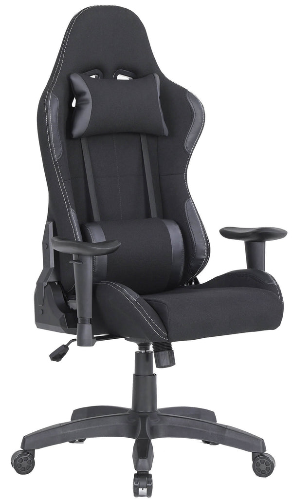 online Ergonomischer Gaming-Stuhl 72 x 57 x 134 cm in schwarzem Stoff