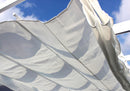 Pergola da Giardino 3,5x3,5 m in Alluminio Bianco-3