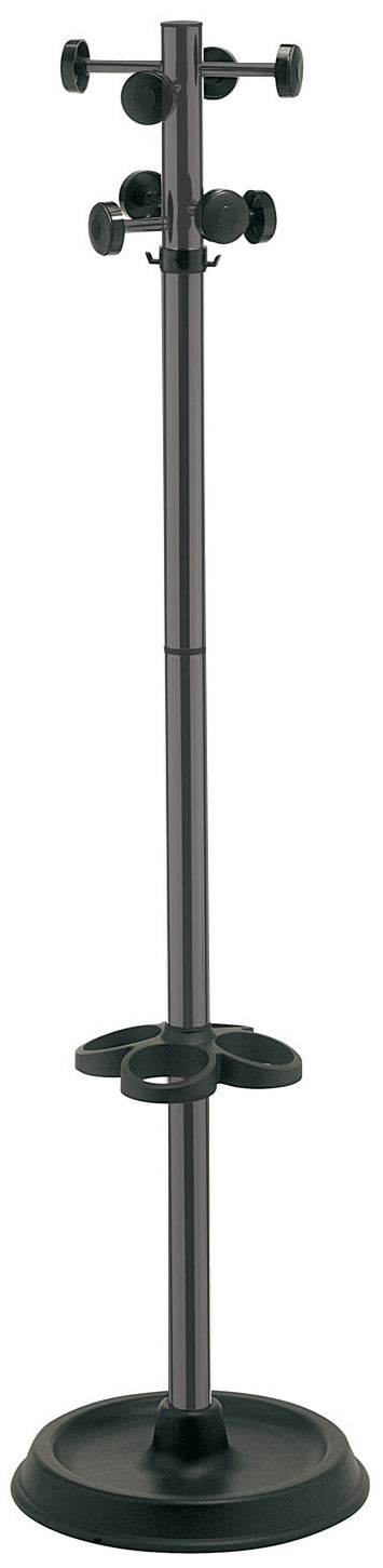 online Ø43x173 cm Garderobenständer mit schwarzem Tosini Samba Stahlschirmständer