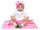Kidfun Real Baby Miranda 30 cm realistische wiedergeborene weibliche Vinylpuppe sitzend