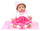 30 cm realistische wiedergeborene weibliche Vinylpuppe sitzend Kidfun Real Baby Lola