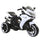 Motorrad Elektro-Motorrad für Kinder 6V Kidfun Weiß