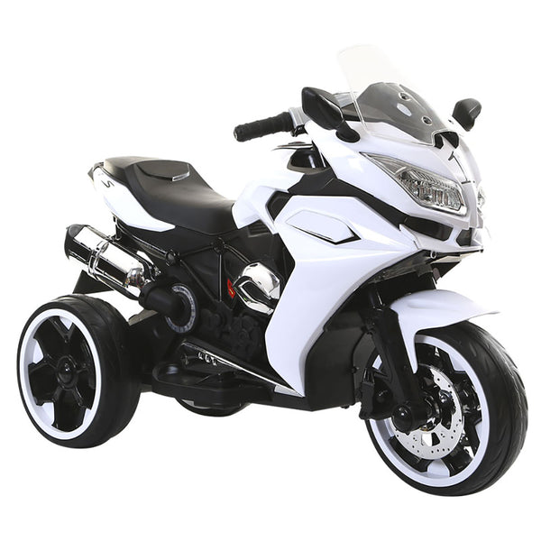 sconto Motorrad Elektro-Motorrad für Kinder 6V Kidfun Weiß