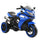 Motorrad Elektromotorrad für Kinder 6V Kidfun Blau