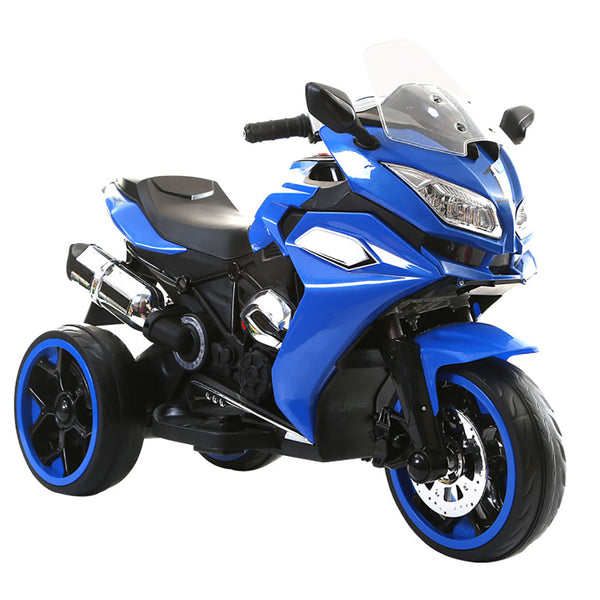 online Motorrad Elektromotorrad für Kinder 6V Kidfun Blau