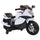 Motorrad Elektro-Motorrad für Kinder 6V Kidfun Sports Weiß