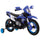 Kinder Elektro Motorrad 6V Kidfun Motocross Blau