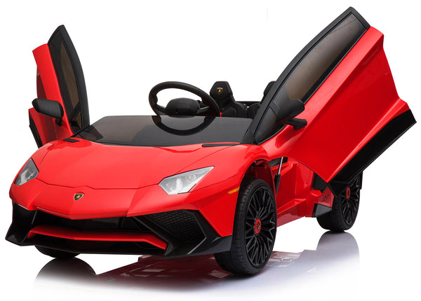 Elektroauto für Kinder 12V Lamborghini Aventador Roadster SV Rot prezzo