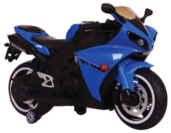 Elektrisches Motorrad für Kinder 12V Kidfun Blau acquista