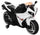 Elektrisches Motorrad für Kinder 12V Kidfun Weiß
