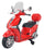 Elektroroller für Kinder 12V Piaggio Liberty ABS Rot