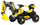 Kidfun Ruspa Force 6V Elektrobagger für Kinder Gelb und Schwarz