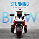 Moto Motocicletta Elettrica per Bambini 6V BMW S1000RR Rossa-9