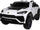Elektroauto für Kinder 12V Lamborghini Urus ST-X Weiß
