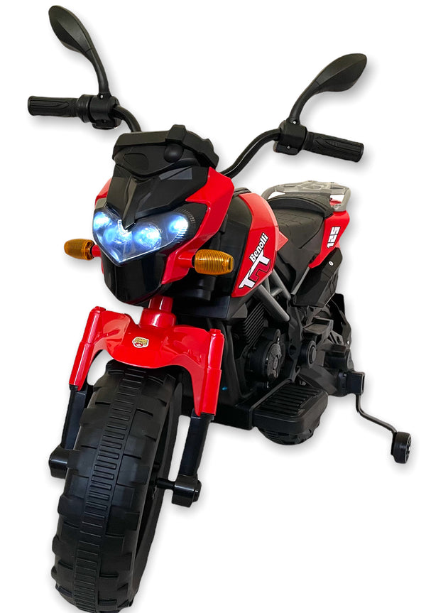 online Elektromotorrad für Kinder 12V ZZR Rot