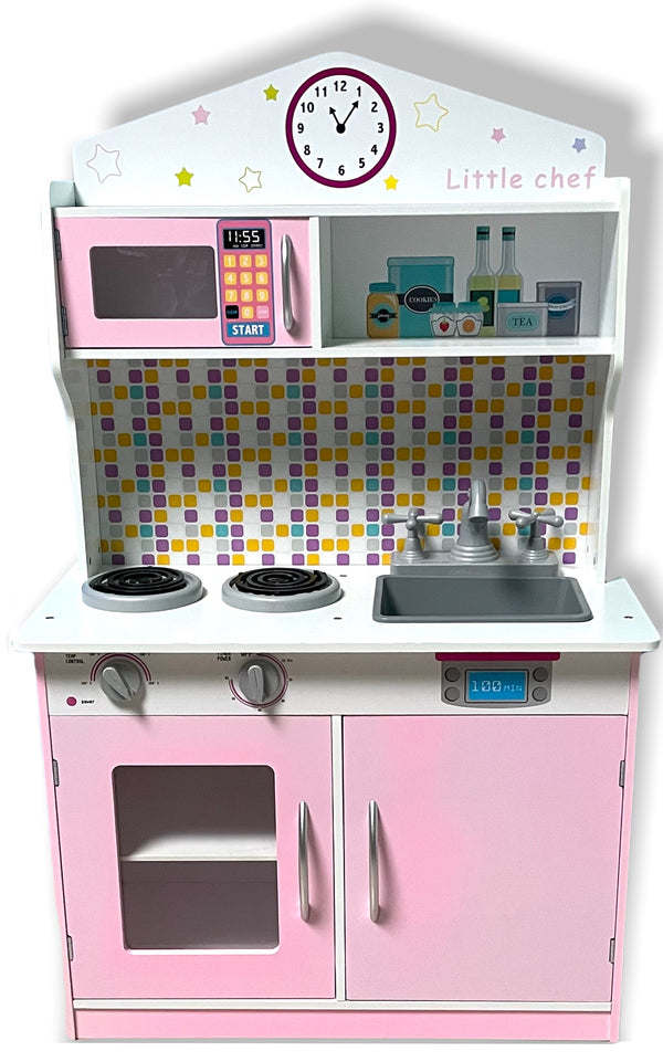 Spielzeugküche für Kinder 60x30x94 cm in Holz online