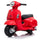 Piaggio Mini Vespa GTS Elektro 6V für Kinder Rot