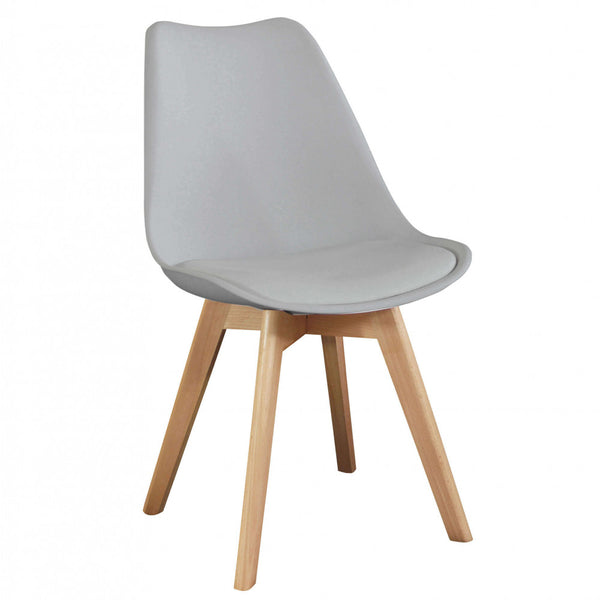 Marsiglia Stuhl 48x43x82 h cm aus grauem Kunststoff online