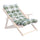 Relax Sesselkissen 56x16x110 h cm aus grüner Baumwolle