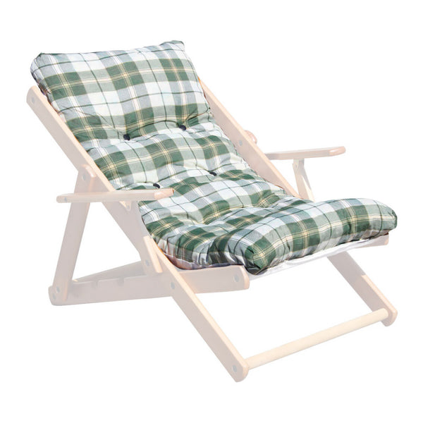 Relax Sesselkissen 56x16x110 h cm aus grüner Baumwolle acquista