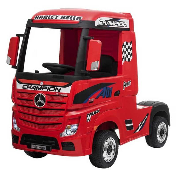 sconto Elektro-LKW LKW für Kinder 12V Mercedes Actros Rot