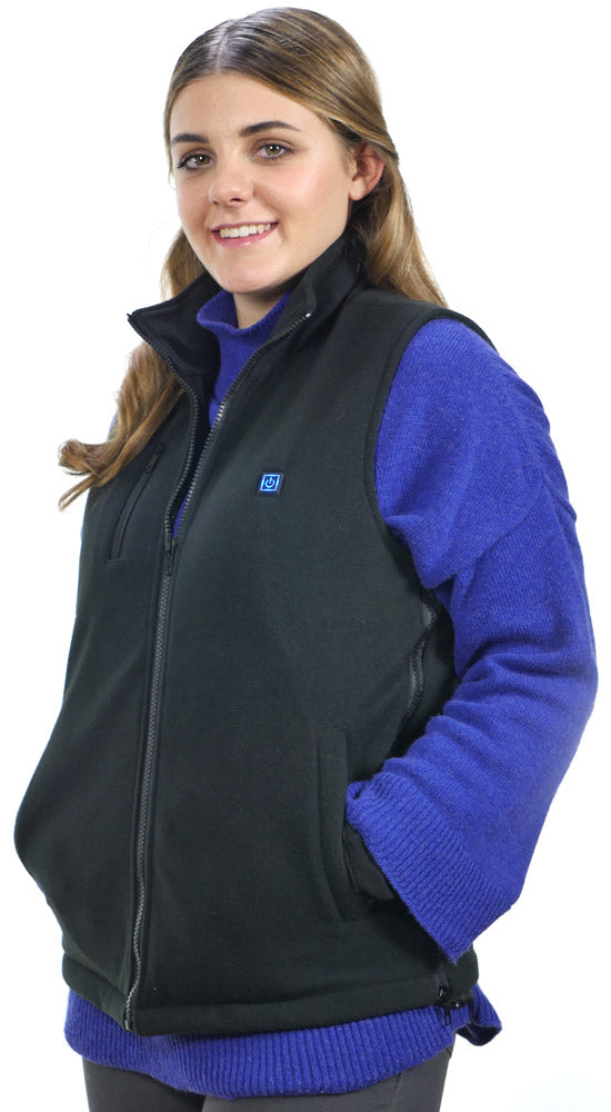 acquista Unisex Heizweste 3 Temperaturen mit Powerbank Mediashopping Schwarz Verschiedene Größen
