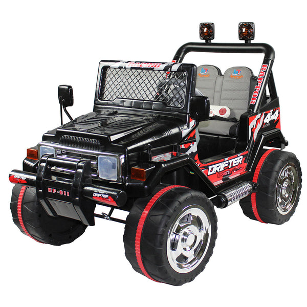 prezzo Elektroauto für Kinder 12V 2 Sitze Happy Kids Offroad Schwarz