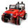 Elektroauto für Kinder 12V 2 Sitze Happy Kids Offroad Rot