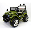 Macchina Elettrica per Bambini 12V 2 Posti Fuoristrada Verde-4