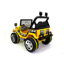 Auto Macchina Elettrica Fuoristrada 12 V 2 Posti per Bambini Gialla-5